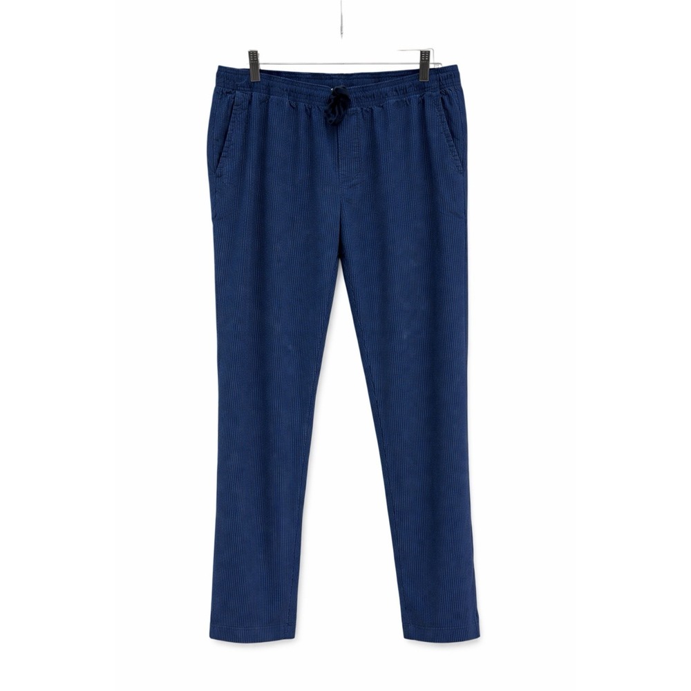 Free Assembly‎ Blue Pinstripe Lounge Pants Mens L Elastic Waist Drawstring